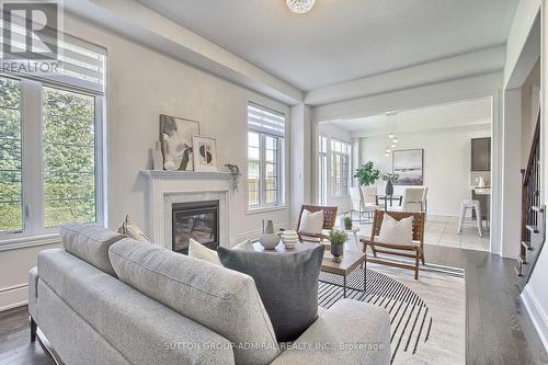 2241 Lozenby Street, Innisfil, ON - Indoor Photo Showing Living Room With Fireplace