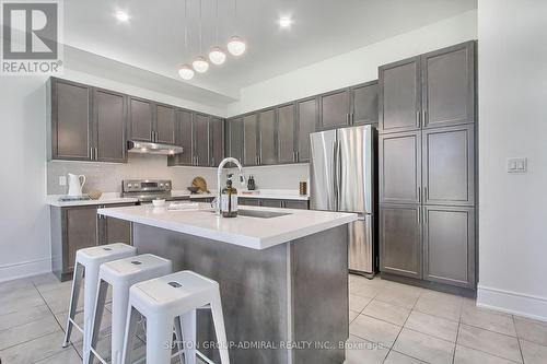 2241 Lozenby Street, Innisfil, ON - Indoor Photo Showing Kitchen With Stainless Steel Kitchen With Upgraded Kitchen