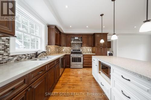 1010 Janette Street, Newmarket (Huron Heights-Leslie Valley), ON - Indoor Photo Showing Kitchen With Double Sink With Upgraded Kitchen