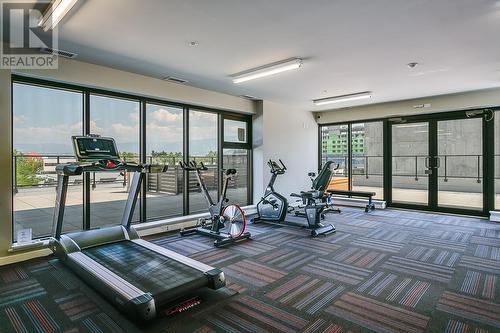 3030 Pandosy Street Unit# 318, Kelowna, BC - Indoor Photo Showing Gym Room