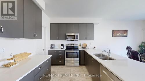 288 Elbern Markell Drive, Brampton, ON - Indoor Photo Showing Kitchen With Stainless Steel Kitchen With Double Sink