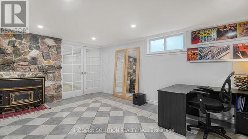 1260 Gore Road, Hamilton, ON - Indoor With Fireplace