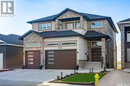 623 Kenaschuk Crescent, Saskatoon, SK - Outdoor With Facade