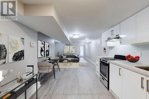 1 - 911 Dovercourt Road, Toronto (Palmerston-Little Italy), ON - Indoor Photo Showing Kitchen With Upgraded Kitchen