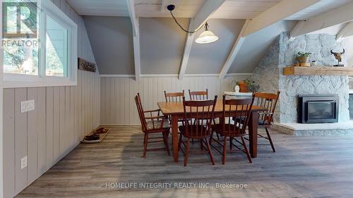 9051 Boyne River Road, Adjala-Tosorontio, ON - Indoor Photo Showing Dining Room With Fireplace