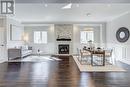 81 Aidan Drive, Vaughan, ON  - Indoor Photo Showing Living Room With Fireplace 