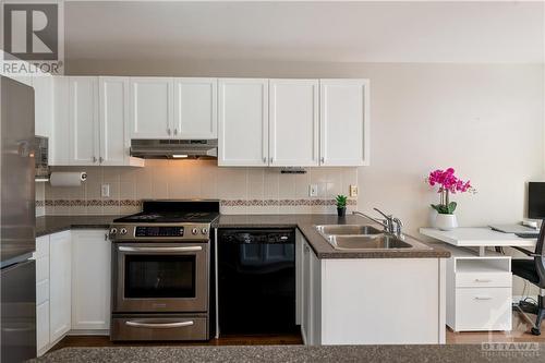 2228 Brockstone Crescent, Ottawa, ON - Indoor Photo Showing Kitchen With Double Sink