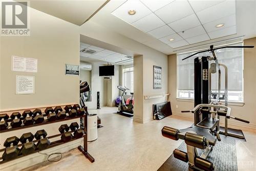 95 Bronson Avenue Unit#403, Ottawa, ON - Indoor Photo Showing Gym Room