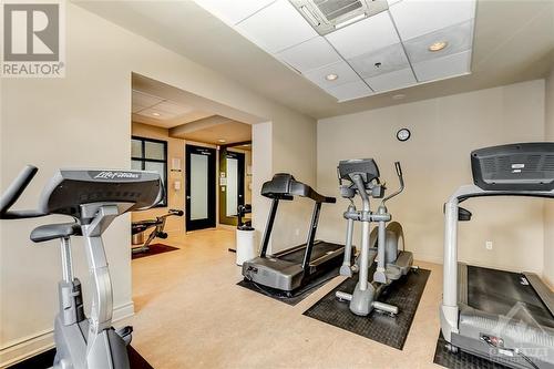 95 Bronson Avenue Unit#403, Ottawa, ON - Indoor Photo Showing Gym Room