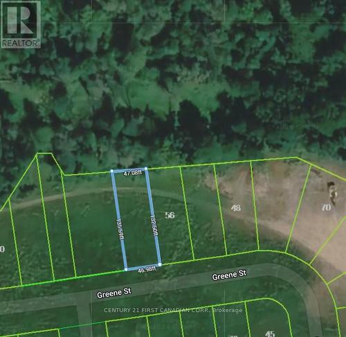 60  Greene St - Lot Outline - 60 Greene Street, South Huron (Exeter), ON 