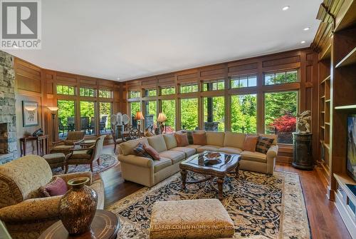 65 Joseph Street, Markham, ON - Indoor Photo Showing Living Room With Fireplace