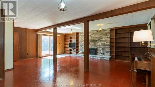 7920 Grande River Line West, Chatham-Kent, ON - Indoor Photo Showing Other Room With Fireplace