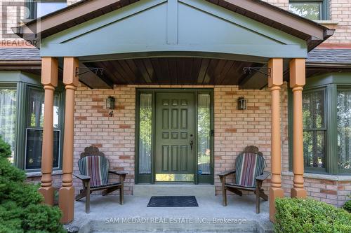 4 Penrose Court, Brampton, ON - Outdoor With Deck Patio Veranda With Exterior