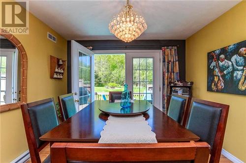 1299 Salisbury Road, Moncton, NB - Indoor Photo Showing Dining Room