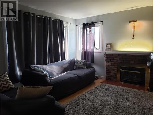 37 Sherrard, Moncton, NB - Indoor Photo Showing Living Room With Fireplace