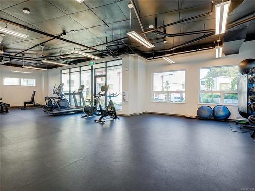 406-958 Pharoah Mews, Langford, BC - Indoor Photo Showing Gym Room