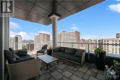 255 Bay Street Unit#1513, Ottawa, ON - Outdoor With Balcony With Exterior