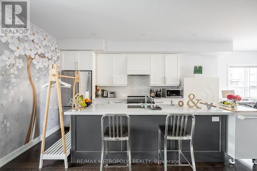 27 Thornton Avenue, Toronto (Caledonia-Fairbank), ON - Indoor Photo Showing Kitchen With Stainless Steel Kitchen With Upgraded Kitchen