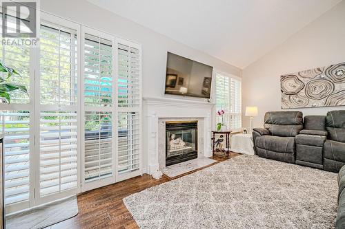 2099 Chrisdon Road, Burlington, ON - Indoor Photo Showing Living Room With Fireplace