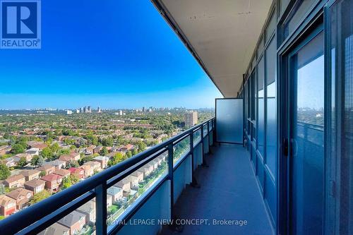 2101 - 7890 Bathurst Street, Vaughan, ON - Outdoor With Balcony With View With Exterior