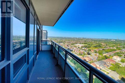 2101 - 7890 Bathurst Street, Vaughan, ON - Outdoor With Balcony With View With Exterior