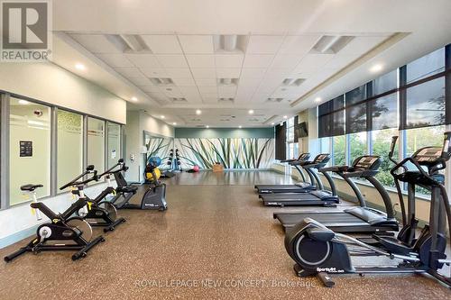 2101 - 7890 Bathurst Street, Vaughan, ON - Indoor Photo Showing Gym Room