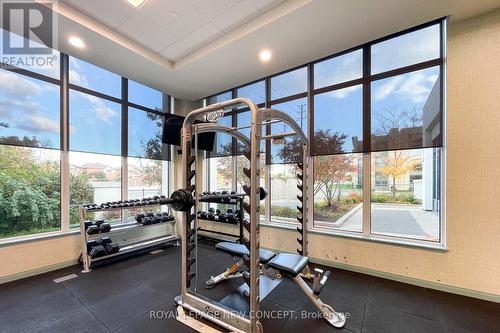 2101 - 7890 Bathurst Street, Vaughan, ON - Indoor Photo Showing Gym Room