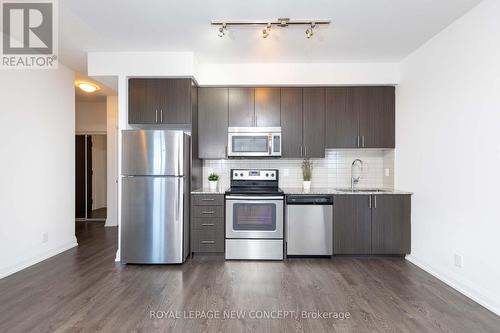 2101 - 7890 Bathurst Street, Vaughan, ON - Indoor Photo Showing Kitchen With Stainless Steel Kitchen