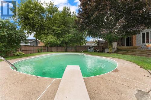 590 Boundary Road, Pembroke, ON - Outdoor With In Ground Pool With Backyard