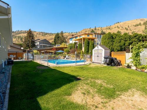 890 Pine Springs Road, Kamloops, BC - Outdoor With In Ground Pool With Backyard