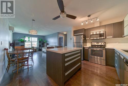 324 1545 Neville Drive, Regina, SK - Indoor Photo Showing Kitchen With Stainless Steel Kitchen