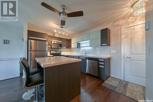 324 1545 Neville Drive, Regina, SK - Indoor Photo Showing Kitchen With Stainless Steel Kitchen