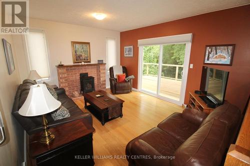 290 2Nd Avenue, Hanover, ON - Indoor Photo Showing Living Room With Fireplace