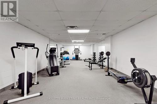 510 - 1 Leaside Park Drive, Toronto (Thorncliffe Park), ON - Indoor Photo Showing Gym Room