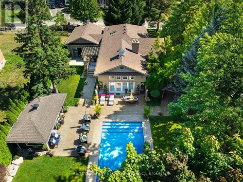 1522 Glenhill Crescent, Mississauga (Lorne Park), ON - Outdoor With In Ground Pool