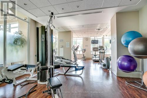 2201 - 3515 Kariya Drive, Mississauga (City Centre), ON - Indoor Photo Showing Gym Room