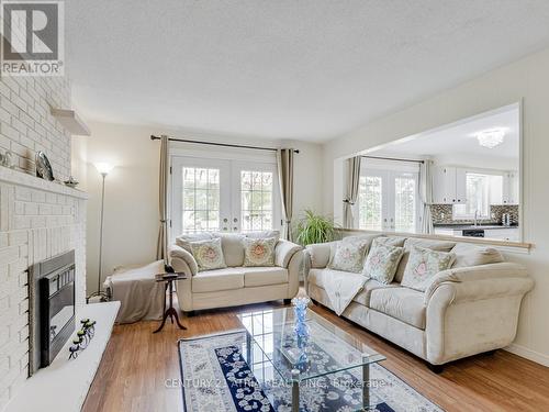 12 Blackforest Drive, Richmond Hill, ON - Indoor Photo Showing Living Room With Fireplace