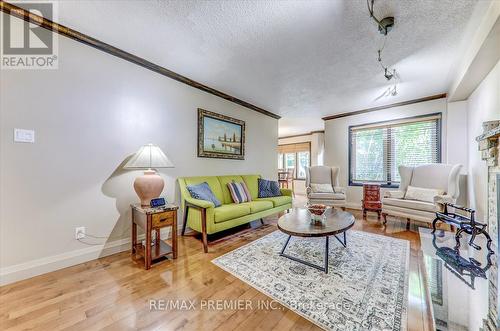 347 Alex Donor Drive, Newmarket, ON - Indoor Photo Showing Living Room With Fireplace