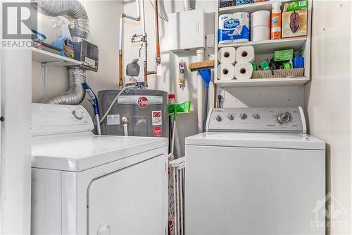 1705 Playfair Drive S Unit#109, Ottawa, ON - Indoor Photo Showing Laundry Room