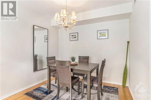 1705 Playfair Drive S Unit#109, Ottawa, ON - Indoor Photo Showing Dining Room