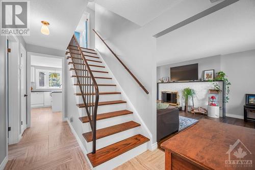 34 Lindhurst Crescent, Ottawa, ON - Indoor Photo Showing Other Room With Fireplace