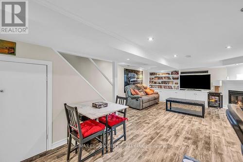 2439 Barclay Road, Burlington (Brant), ON - Indoor Photo Showing Living Room With Fireplace