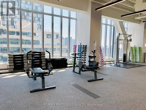 5208 - 488 University Avenue, Toronto (University), ON - Indoor Photo Showing Gym Room