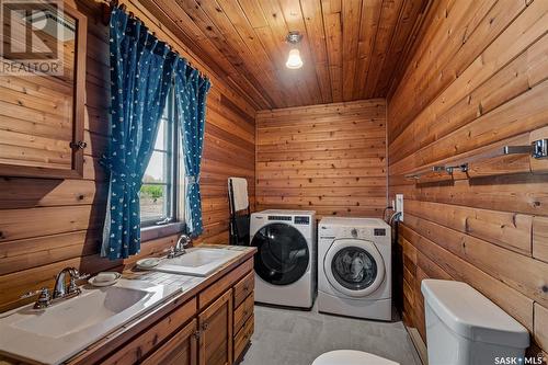 Hurd Lake Acreage, Leask Rm No. 464, SK - Indoor Photo Showing Laundry Room