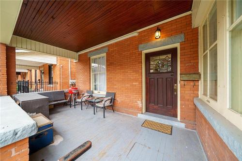 132 Holton Avenue S, Hamilton, ON - Outdoor With Deck Patio Veranda With Exterior