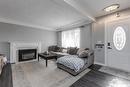 104 Rosedale Avenue, Hamilton, ON  - Indoor Photo Showing Living Room With Fireplace 