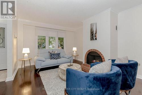 58 Lawndale Crescent, Brampton (Westgate), ON - Indoor Photo Showing Living Room With Fireplace