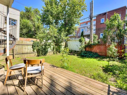 Backyard - 5260  - 5262A Av. Ponsard, Montréal (Côte-Des-Neiges/Notre-Dame-De-Grâce), QC - Outdoor