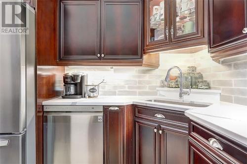 55 Water Street E Unit#406, Brockville, ON - Indoor Photo Showing Kitchen