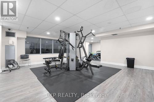 1407 - 30 Malta Avenue, Brampton (Fletcher'S Creek South), ON - Indoor Photo Showing Gym Room